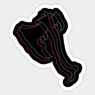 Axe Sticker